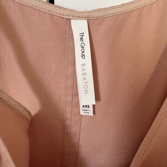 ARITZIA - THE GROUP BY BABATON DRESS - LIGHT BEIGE - XXS - Picture 2 of 3